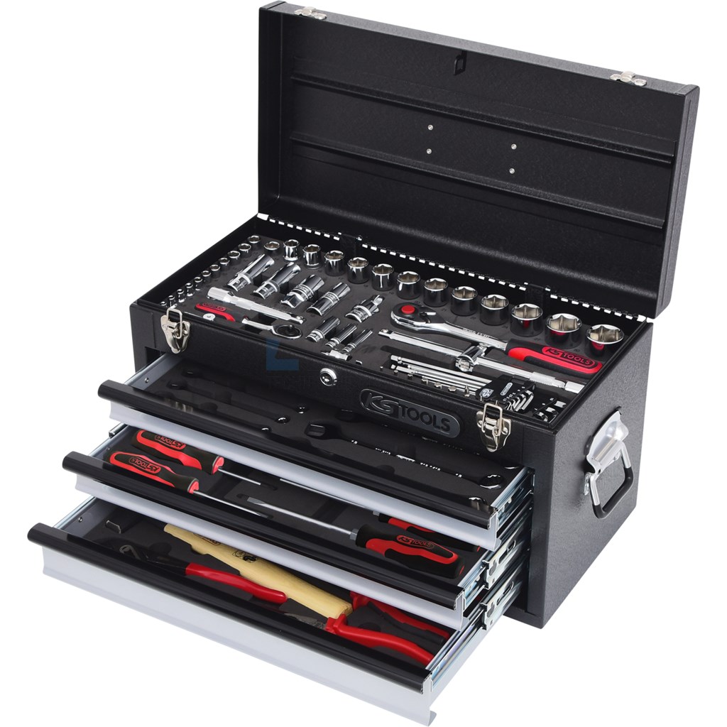 Gereedschapkist KS-Tools 9180200 met 99-delige set