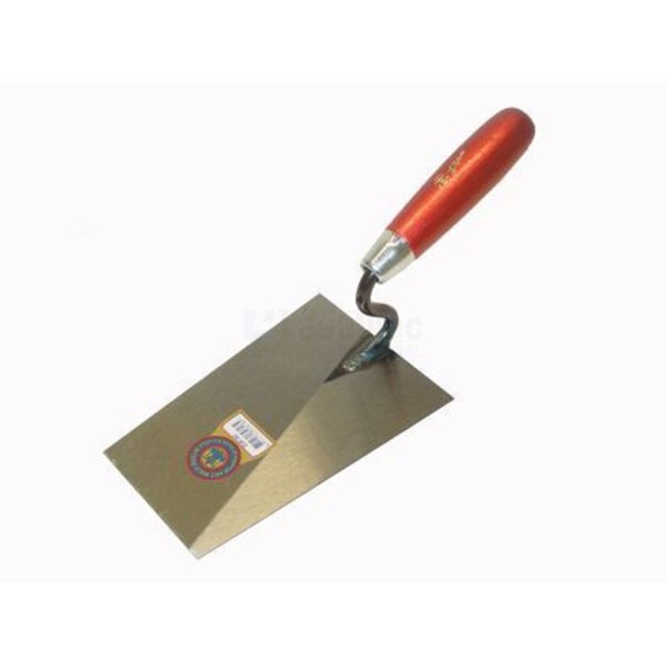 Stucadoorstroffel Melkmeisje 308180 180mm staal recht S-hals