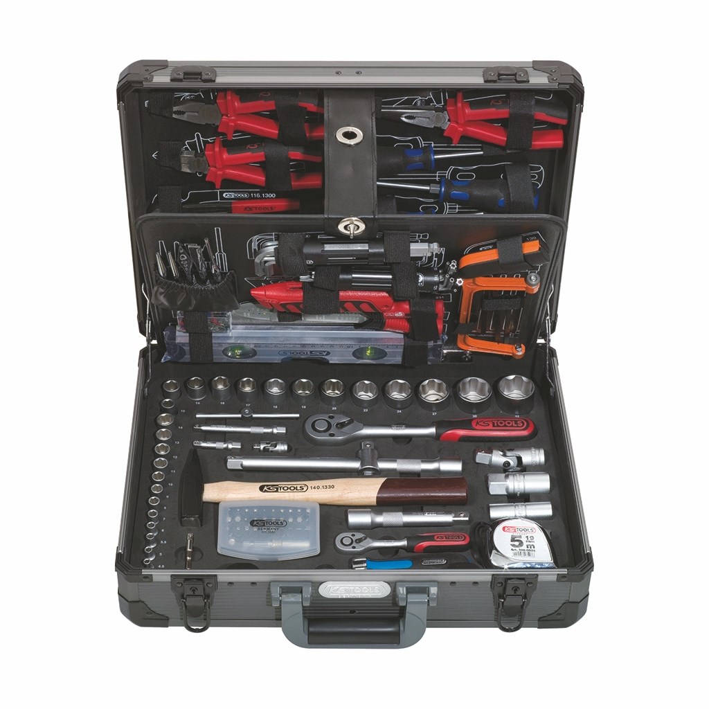 Gereedschapkoffer KS-Tools 9110727 127-delige gereedschapset