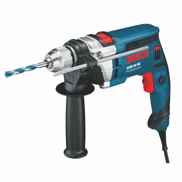 Klopboorschroefmachine Bosch GSB16RE 16mm-750W snelspan