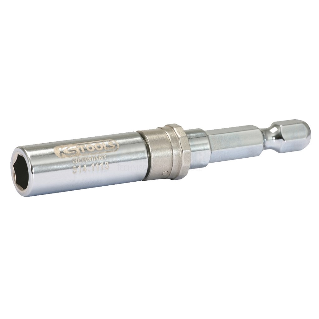 Bithouder KS-Tools 5141113 1/4"x65mm magnetisch snelwissel