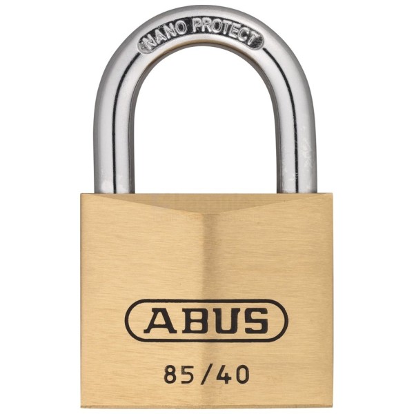 Hangslot Abus KA-706 85/40 CuZn gelijksluitend vpe=6