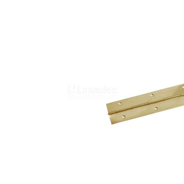 Pianoscharnier 3,5mx25mm St.CuZn-Cr geboord