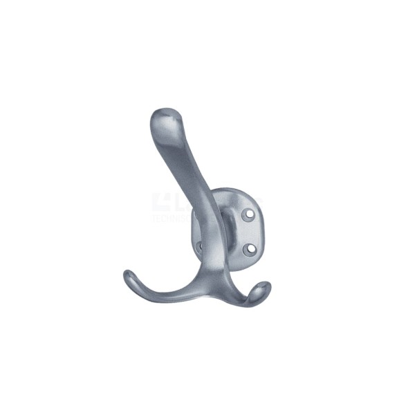 Hoed- en jashaak Hermeta 0028-02 aluminium
