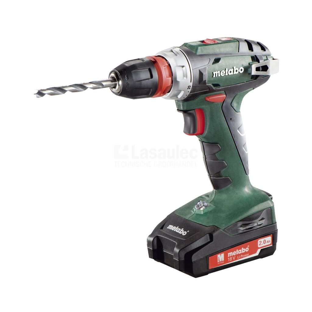 Boorschroefmachine Metabo BS18Quick 18V-2Ah 48Nm