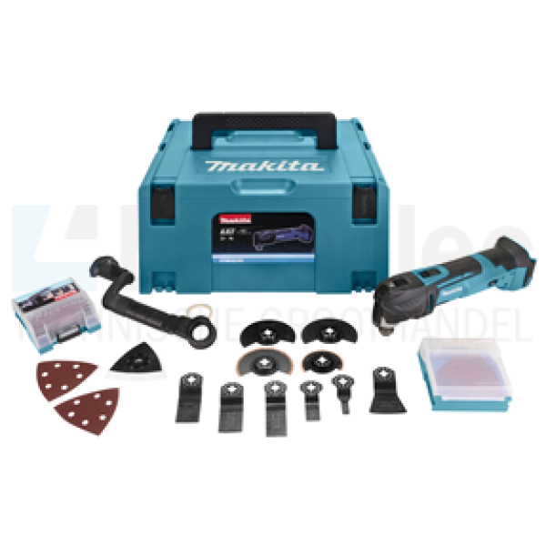 Multimachine Makita DTM51ZJX3 18V m acc z accu/lad M-box