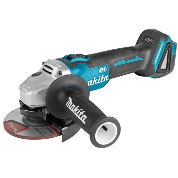 Slijpmachine Makita DGA504ZJ 18V 125mm haaks z accu/lader