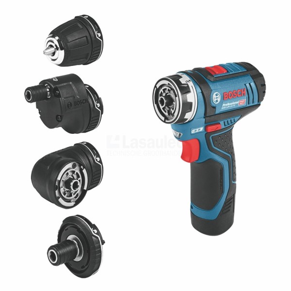 Boorschroefmachine Bosch GSR12V-15FC 12V-2Ah L-boxx