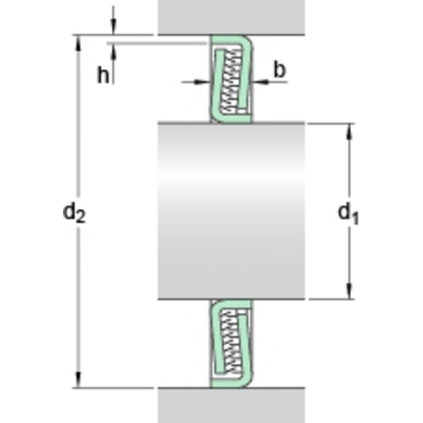 Dichtingslamel SKF Z005 25x47x5mm
