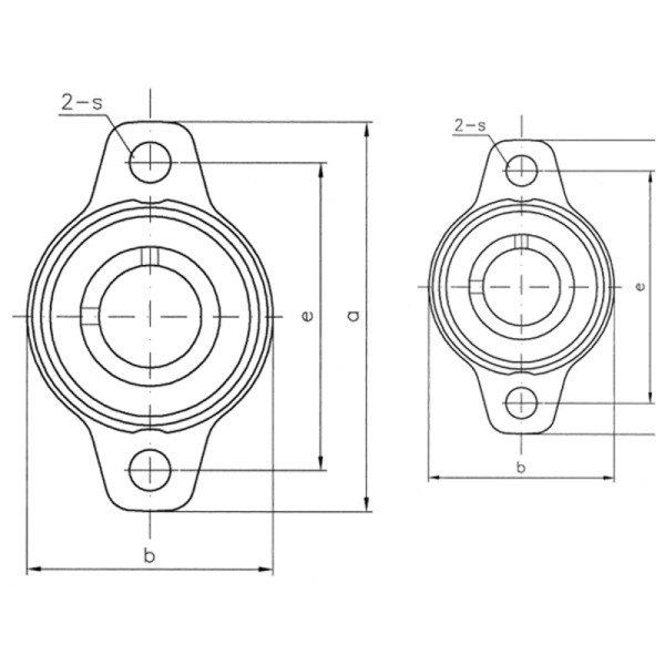 Lagerblok MKFL005 25mm