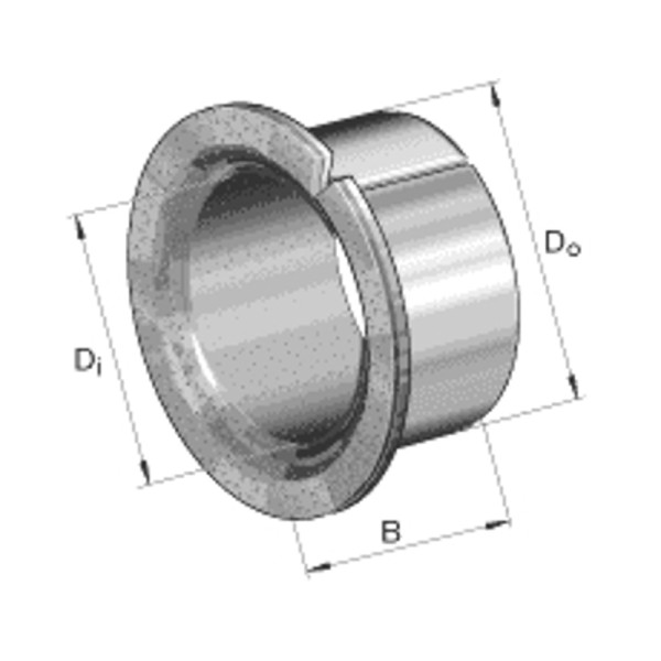 Glijlagers NKE PAF30160-P10 30x34x16mm