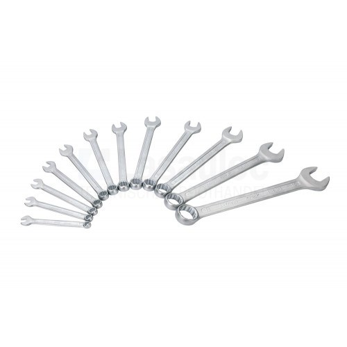 Ring-steeksleutelset 4Tecx DIN3113-A 6-22mm 12-delig