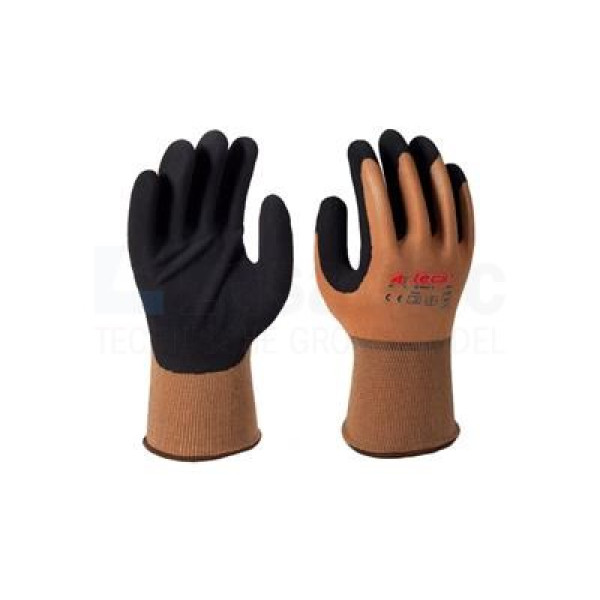Handschoen 4Tecx grip lite maat 9 latex
