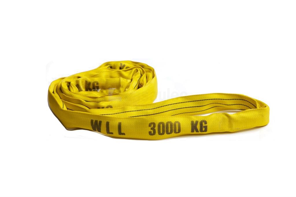 Rondstrop 4Tecx 1,5m wl/3m omtr. 3000kg geel