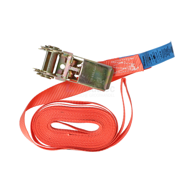 Spandband+ratel 4Tecx eindloos 6m 25mm 800kg